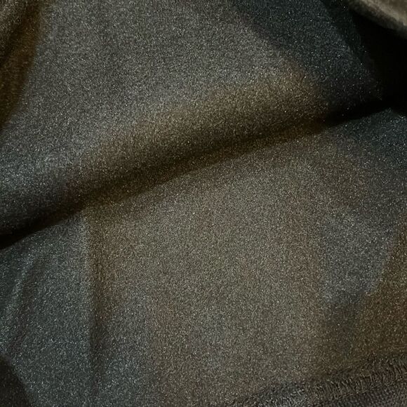 Flag design men’s zip neck black pullover zip up neck open hem size Large - Picture 9 of 11